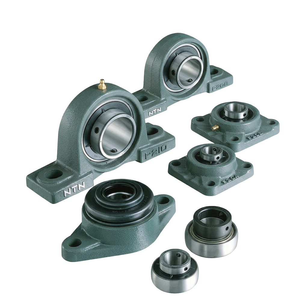 NTN bearing units — pillow blocks, flanges and bearing inserts
