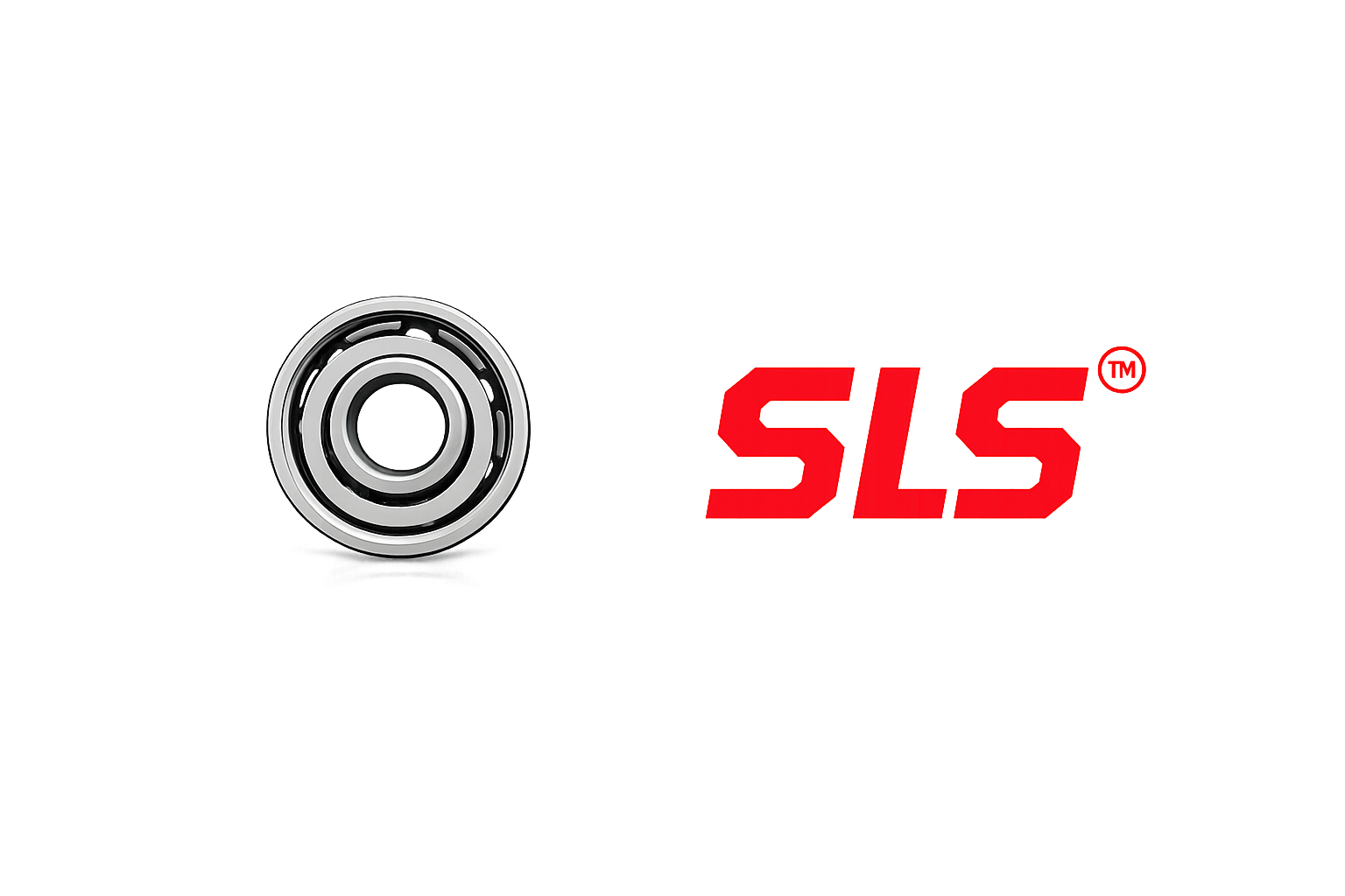608 open nylon-cage miniature ball bearing branded SLS — the fidget spinner bearing supplied by SLS Bearings India