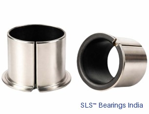 Flanged PTFE composite dry bush